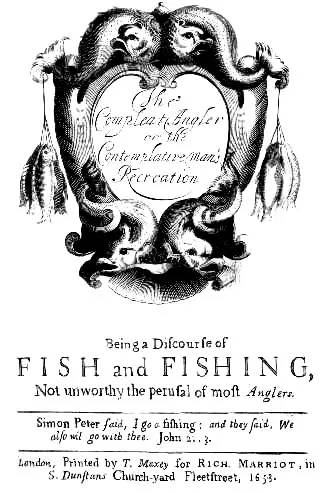 Cover of The Compleat Angler. Or The Contemplative Man's Recreation