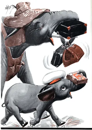 Cover of Little Elephant Visits the Farm