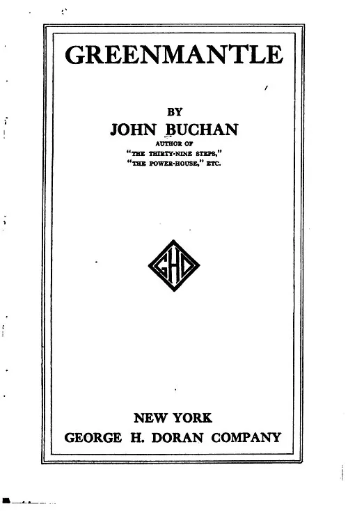 Cover of Greenmantle