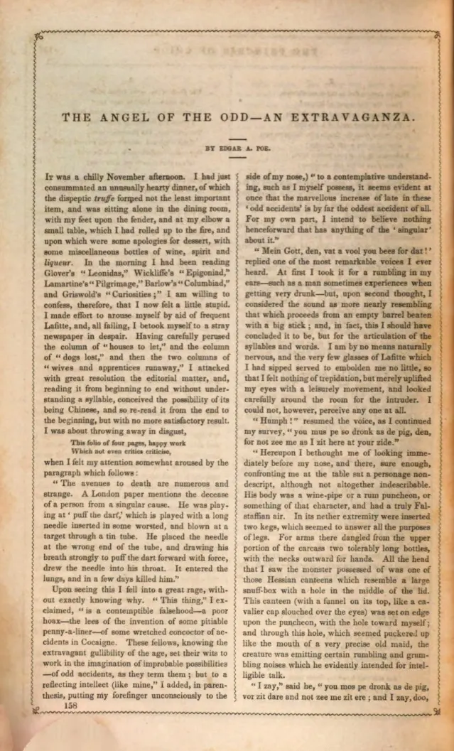 Cover of The Angel of the Odd