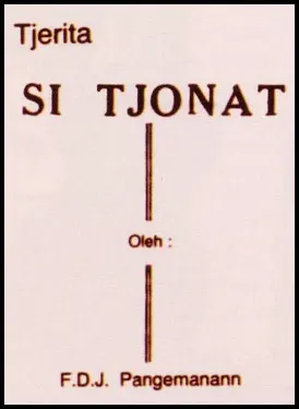 Cover of Tjerita Si Tjonat