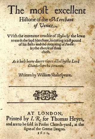 Cover of The Merchant of Venice