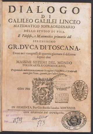 Cover of Dialogue Concerning the Two Chief World Systems