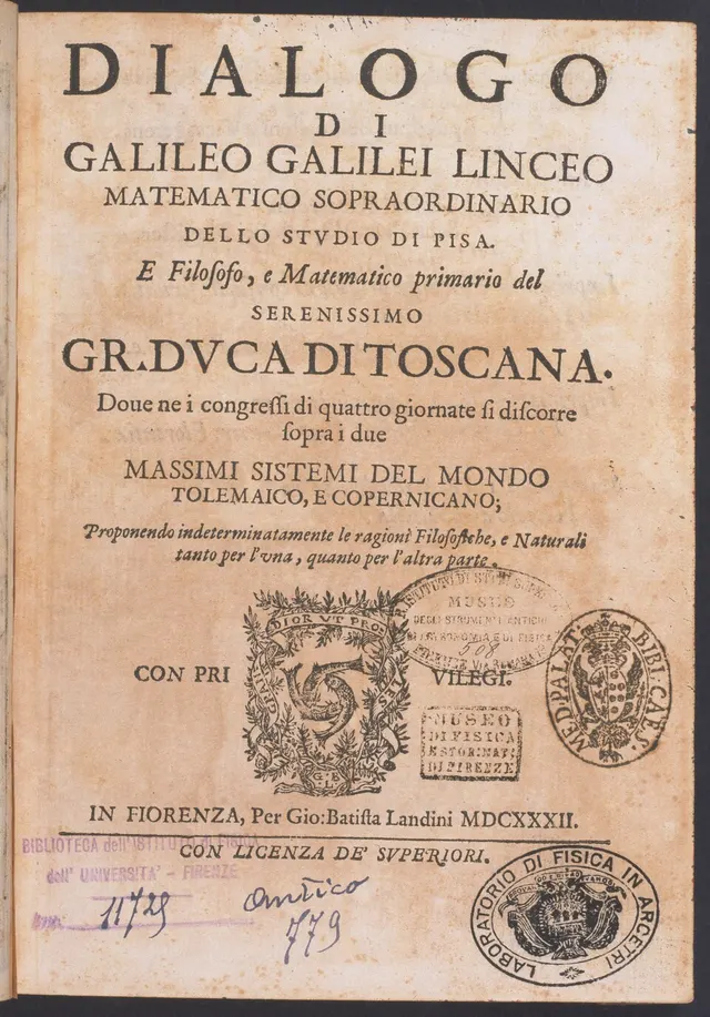 Cover of Dialogue Concerning the Two Chief World Systems