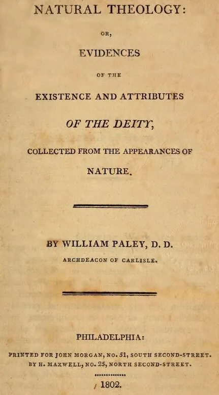 Cover of Natural Theology