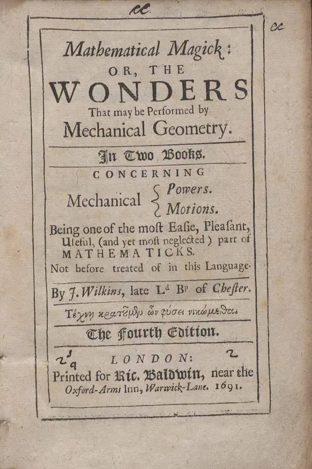 Cover of Mathematical magick
