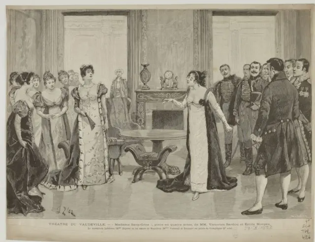 Cover of Madame Sans-Gêne (play)