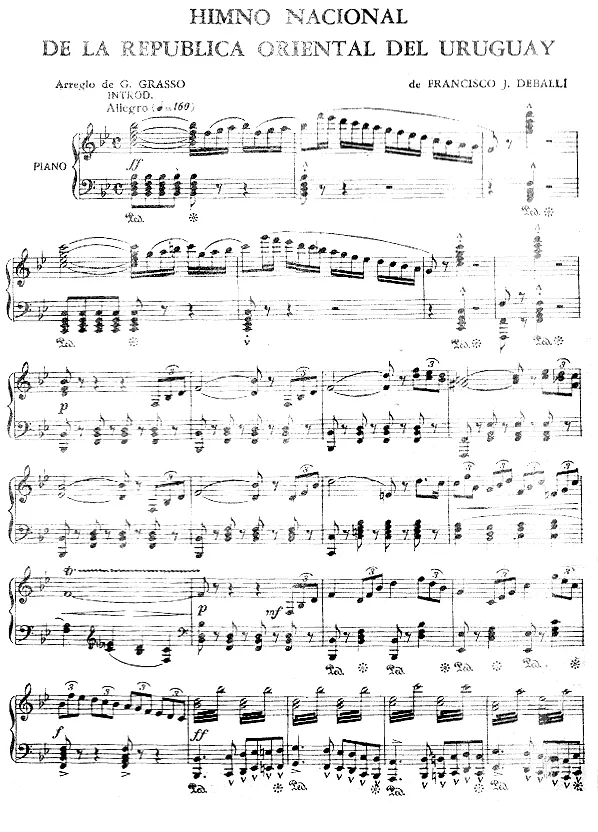 Cover of National Anthem of Uruguay