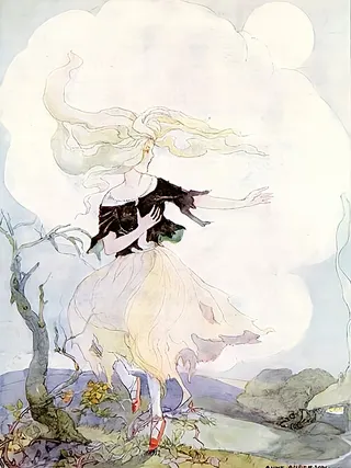 Cover of De røde Skoe
