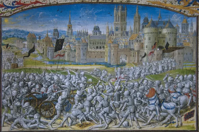 Cover of Froissart's chronicles