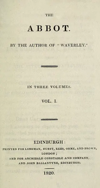 Cover of The Abbot