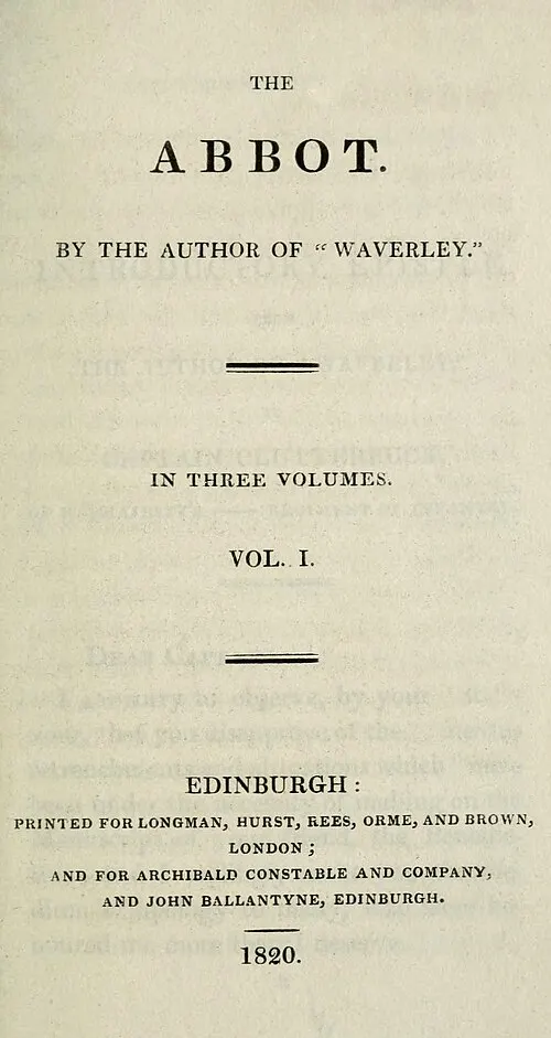 Cover of The Abbot