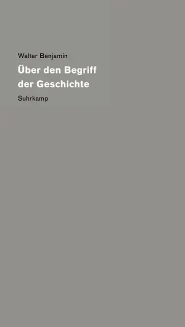 Cover of Theses on the Philosophy of History