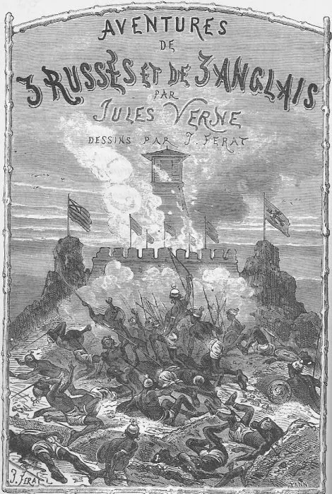 Cover of The Adventures of Three Englishmen and Three Russians in South Africa