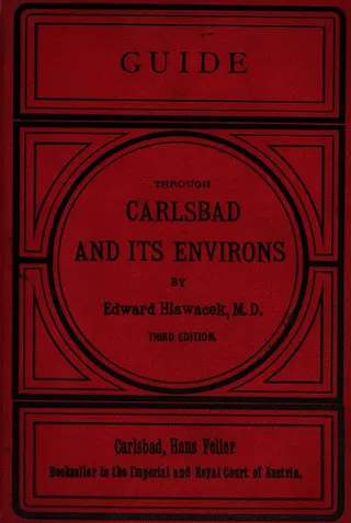 Cover of Guide through Carlsbad and its environs