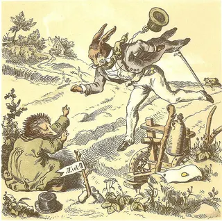 Cover of The Hare and the Hedgehog