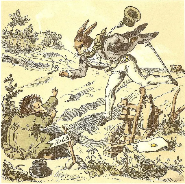 Cover of The Hare and the Hedgehog