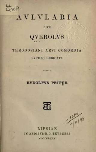 Cover of Querolus