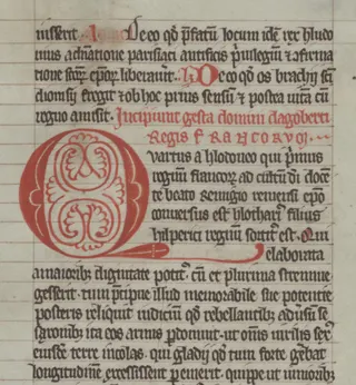 Cover of Gesta Dagoberti