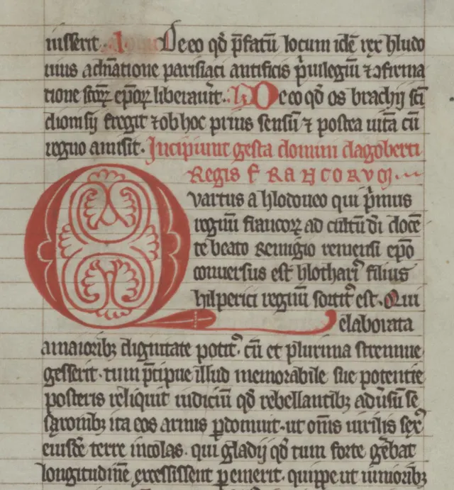 Cover of Gesta Dagoberti
