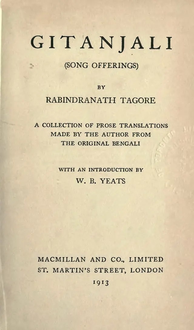 Cover of Gitanjali