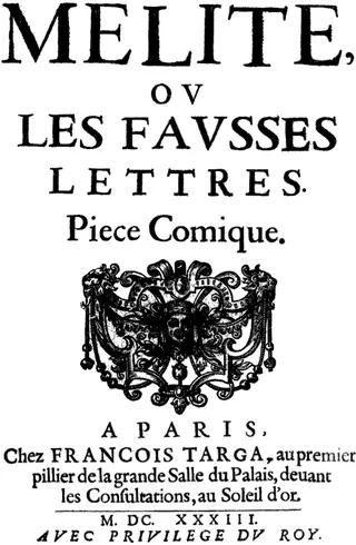 Cover of Mélite