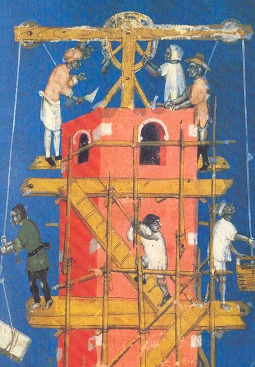 Cover of Cathedrals and Castles: Building in the Middle Ages