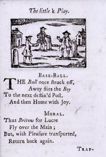 Cover of A Little Pretty Pocket‐Book, Intended for the Inſtruction and Amuſement of Little Maſter Tommy, and Pretty Miſs Polly.