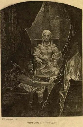 Cover of The oval portrait