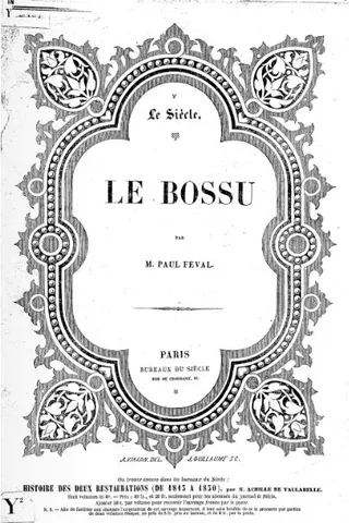 Cover of Le Bossu