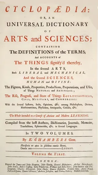 Cover of Cyclopædia