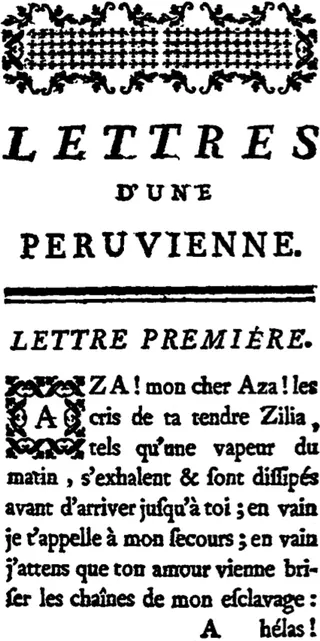 Cover of Letters from a Peruvian Woman