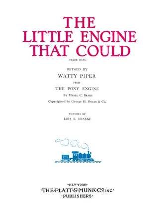 Cover of The Little Engine That Could