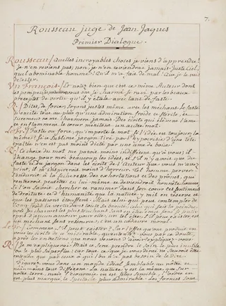 Cover of Dialogues: Rousseau, Judge of Jean-Jacques