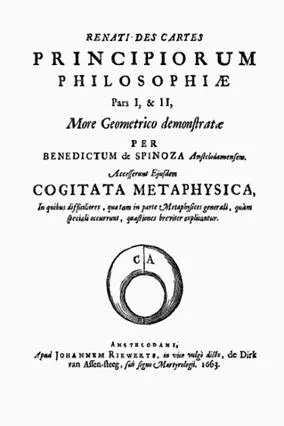 Cover of Principia philosophiae cartesianae