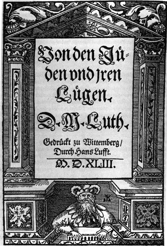 Cover of On the Jews and Their Lies