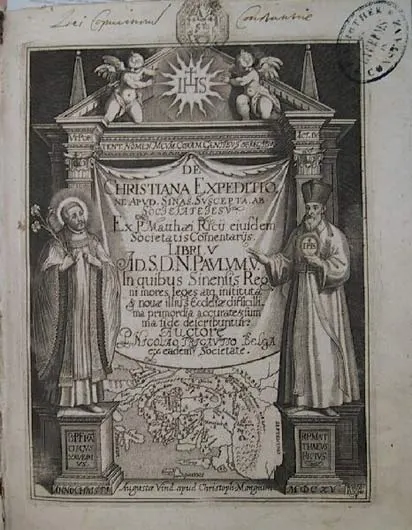 Cover of De Christiana expeditione apud Sinas