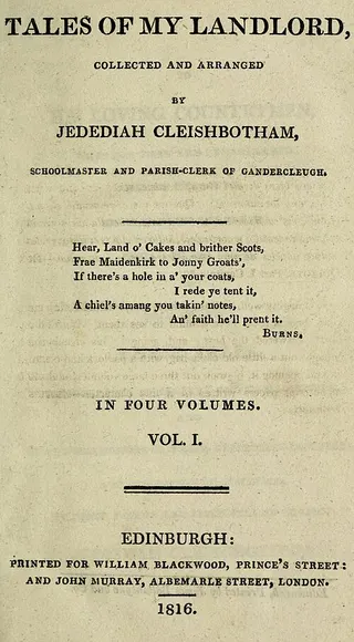 Cover of The Tale of Old Mortality