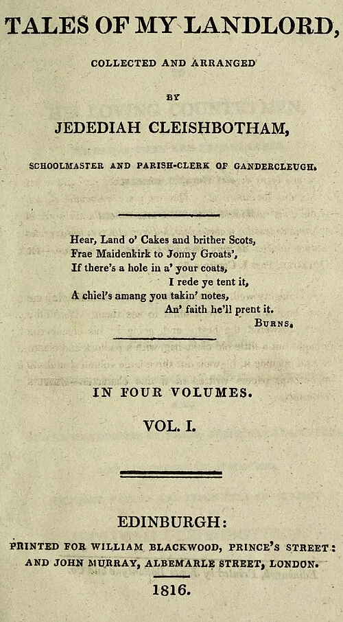 Cover of The Tale of Old Mortality