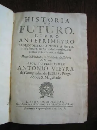 Cover of História do Futuro