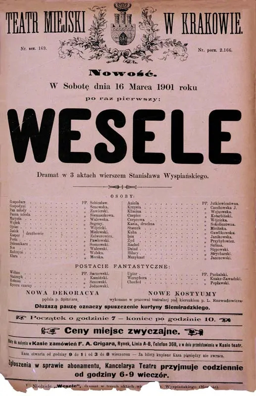 Cover of Wesele