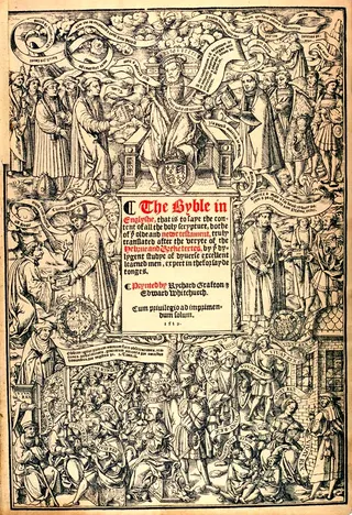 Cover of Great Bible