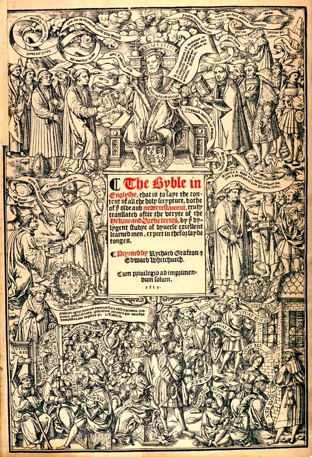 Cover of Great Bible