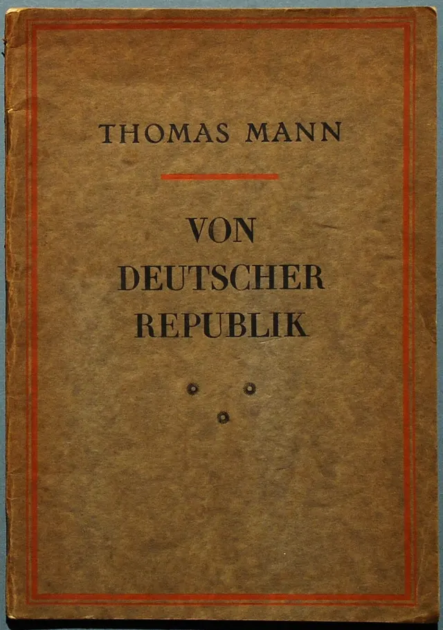 Cover of On the German Republic