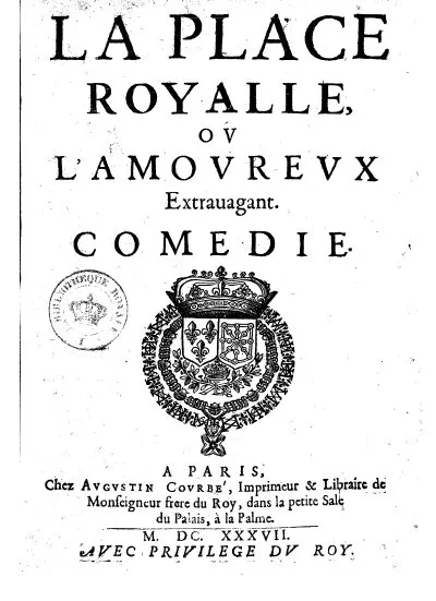 Cover of La Place royale