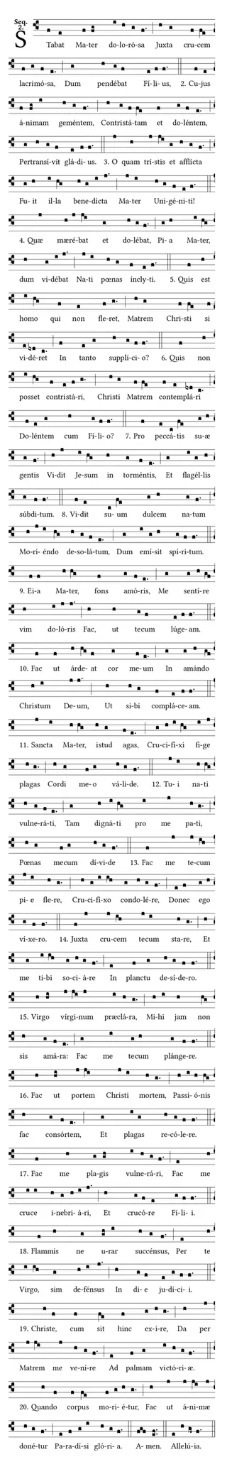 Cover of Stabat Mater dolorosa