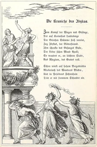 Cover of Die Kraniche des Ibykus