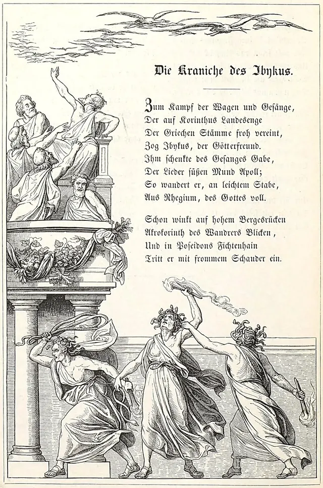 Cover of Die Kraniche des Ibykus