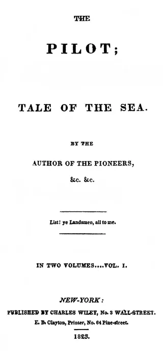 Cover of The Pilot: A Tale of the Sea