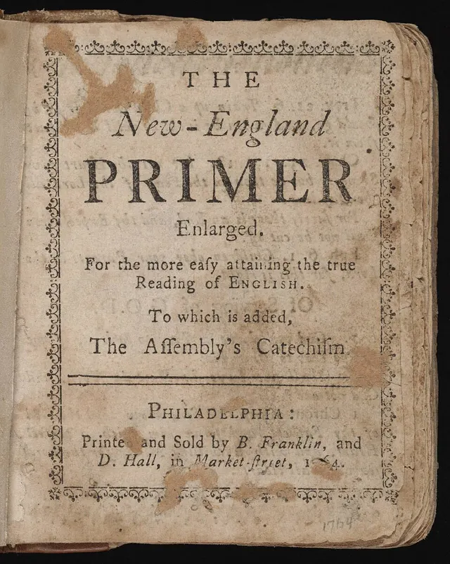 Cover of The New England Primer